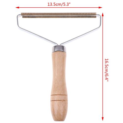 1pc Portable Ribbon Remover Clothing Fuzz Fabric Shaver Brus