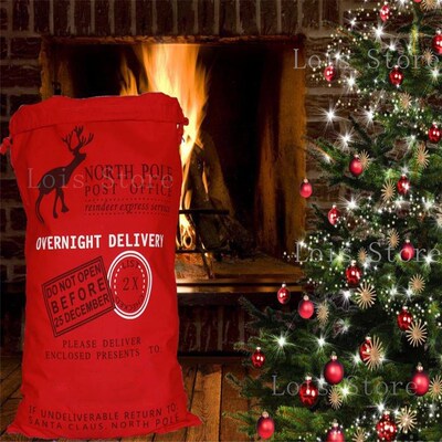 Shipping Santa Sacks 100pcs/lot 38 Styles Large Christm