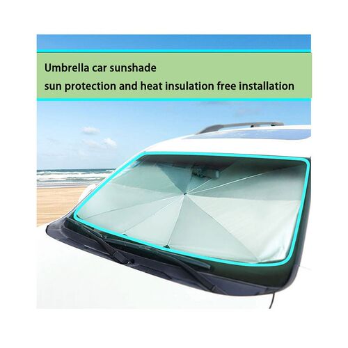 1PC 79*145cm Front Rear Car Windshield Umbrella Sunshade Win
