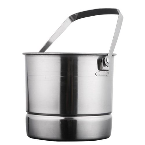 Ice Bucket Portable Stainless Steel Ice Bucket Champagne