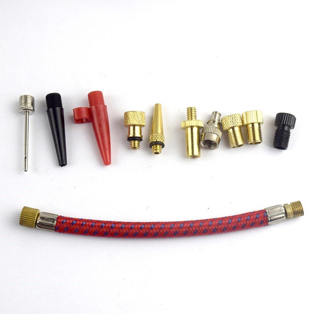 11Pcs/Set Airbed Pump Hose Adapter Nozzle Valve Air Inflatin
