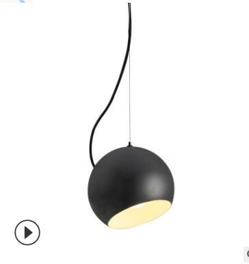 Nordic simple adjustable dining hall lamp personality creati
