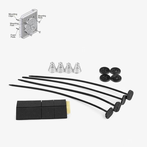 New Universal Car Electric Radiator Cooling Cooler Fan Mount