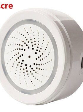 Smart Wireless WiFi Siren Alarm Sensor USB Power tuya samrt