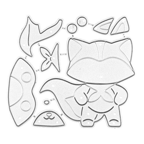 Cool Cat Metal Cutting Dies Stencil Scrapbooking DIY Album S