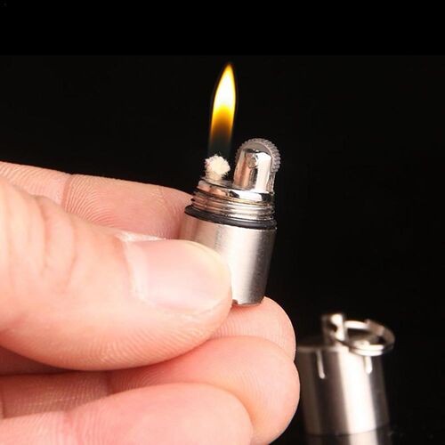 Portable Metal Waterproof Permanent Match Lighter Fire