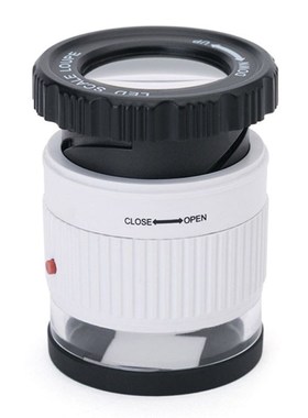 30 Magnification Cylindrical Scale Optical Glass Lens Focusi