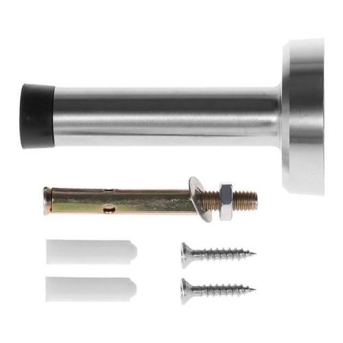 1 Set Door Stop Stopper Bumper Wall Mounted Protector Sound