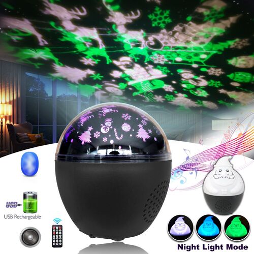 Projection Lamp IR Remote Control Bluetooth Audio Multifunct