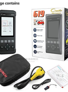 CR619 OBD2 Scanner Engine ABS SRS ODB2 Scan Tool Mult
