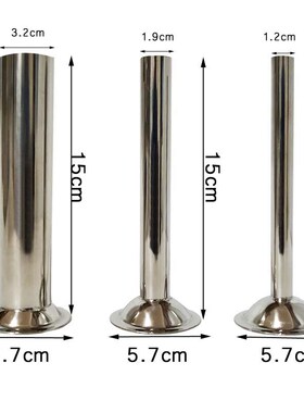 Stainless Steel #5 Size Meat Grinder Sausage Stuffer Tube 5