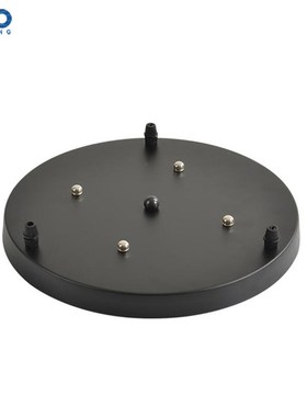 Ceiling Plate Black/White Iron Pendant Lamp Bases DIY 2/3/4/