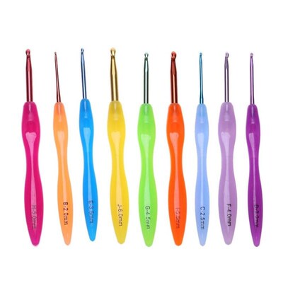 9pcs/set Home DIY Brand Knitting Tools Carpet Crochet Hook w
