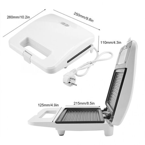 Hot Sandwich Maker Bread Oven Electric Grill Meat Steak Hamb
