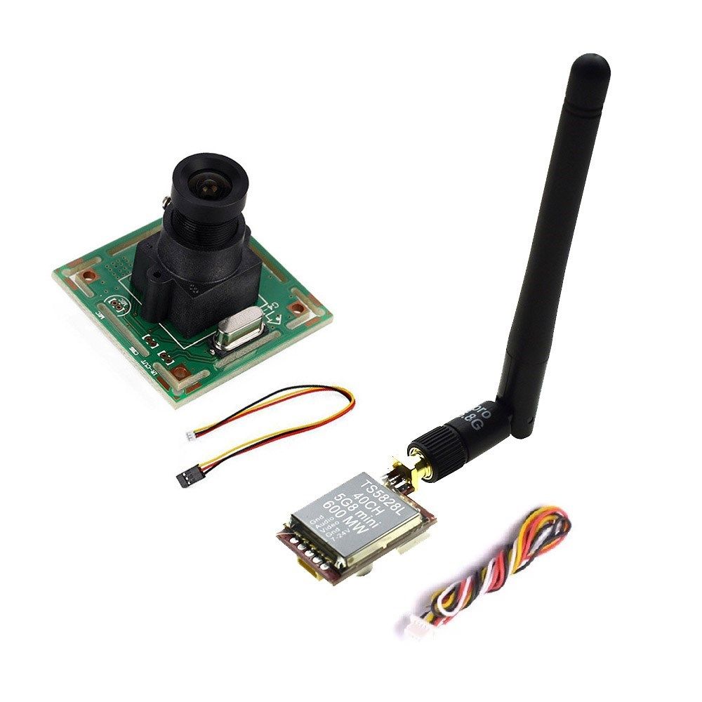 Mini TS5828L Micro 5.8G 600mW 40CH Mini FPV Transmitter wit