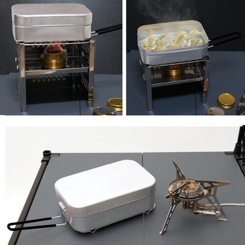 Bento-Box Steamed-Rice Camping Travel Picnic Hiking Thermal-