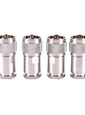 1pc UHF Male Plug PL259 Clamp For RG8 RG165 RG213 7D-FB