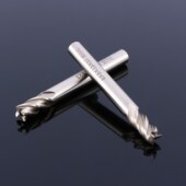 4Flute Aluminium 1pcs HSS 6mm Mill End GOOD Cutter Ext