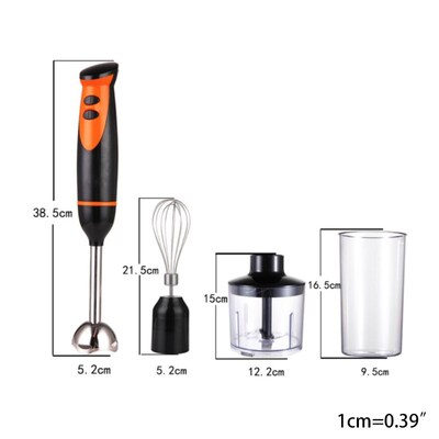 4-in-1 Multifunctional Hand Blender, 300W Immersion Mixer