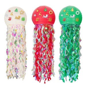 Party Mermaid Theme Christmas Decor Jellyfish DIY Lantern