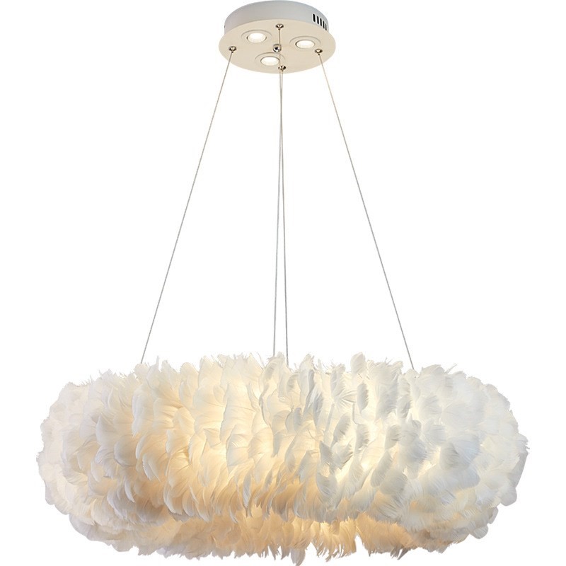 Modern simplicity creativity Hardware lampbody feather Resta