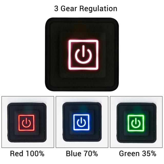 3.7~12V Heated Vest Pants Gloves Electirc Heating Waistband