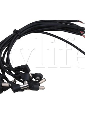 10pcs DC Tip Power Plug Jack Connector 5.5 x 2.1mm Male Righ