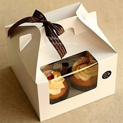 Baking packaging cake box 2 pieces 4 pieces 6 pieces Cupcake
