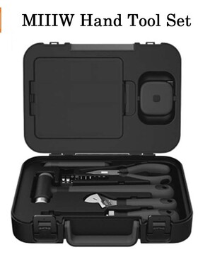 MIIIW Toolbox 16Pcs DIY Tool Kit General Household Hand Tool