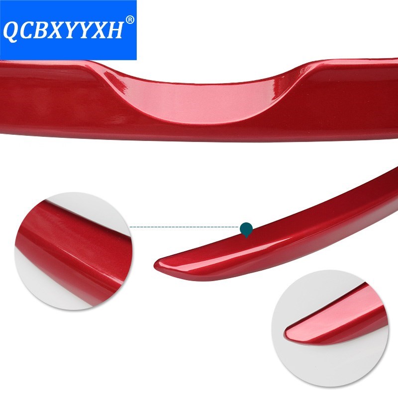 1pc ABS Tail Rear Trunk Spoiler Wing Decoration Cove Car Acc-封面