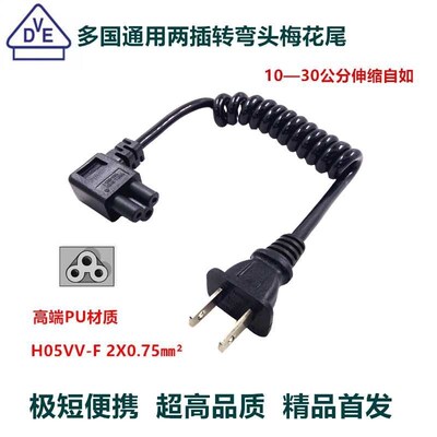 Straight inserted in the first two turns head the plum