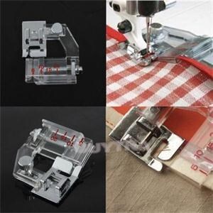 1PCS Adjustable Mini Snap-on Bias Binder Foot 适用于 Brother