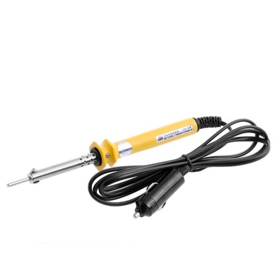DC 12V 30W Electric Soldering Iron W/ Lighter Socket Car Aut