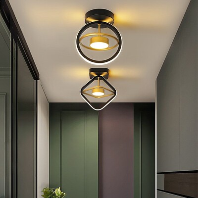Modern Led Chandelier In he Hallway Decoration Ceiling Lamp