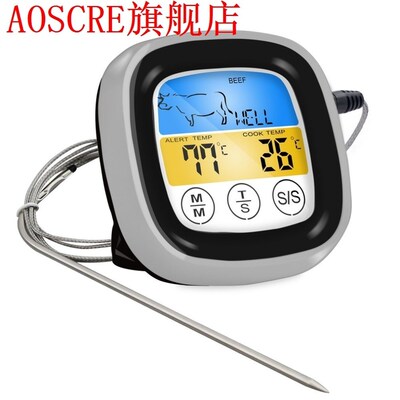 Food Cooking Bluetooth Wireless BBQ Thermometer With Six Pro