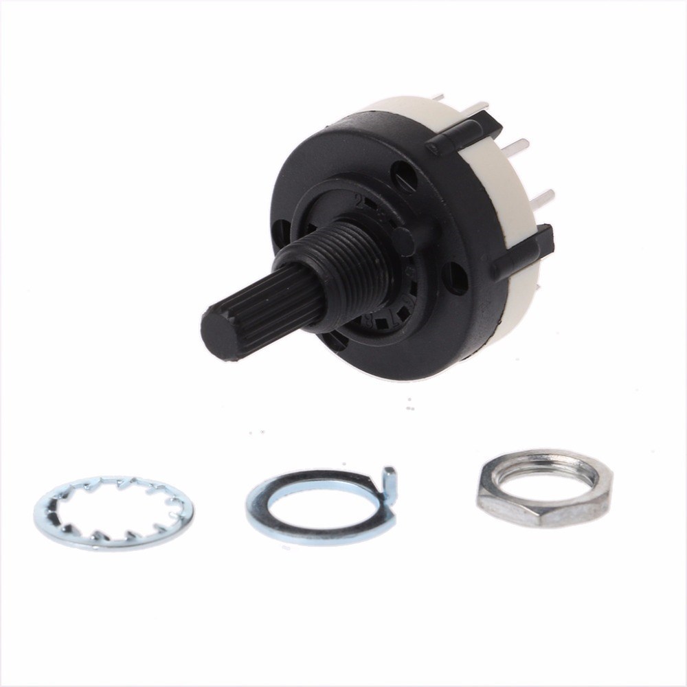 2Pole 6Way / 3Pole 4 Way Rotary Switch - Good Quality - 1st