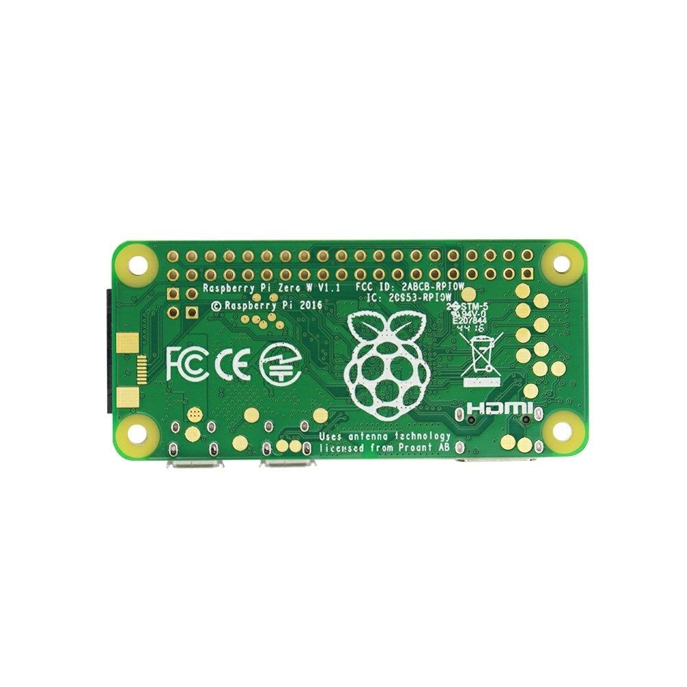 Raspberry Pi Zero W Starter Kit + Acrylic Case + 2A Power Su