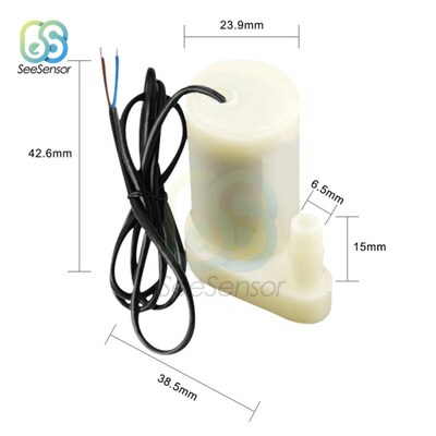 Micro Submersible DC Motor Pump Water pump Low Noise Brushl