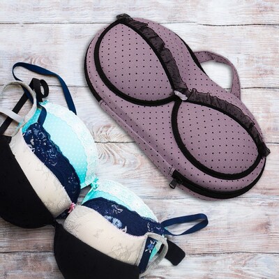 Women Bra Bag Portable Underwear Storage Box Travel Luggage