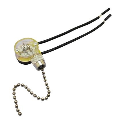 JX42B 250V DIY Wall Light Pull Chain Cord Controller Switch