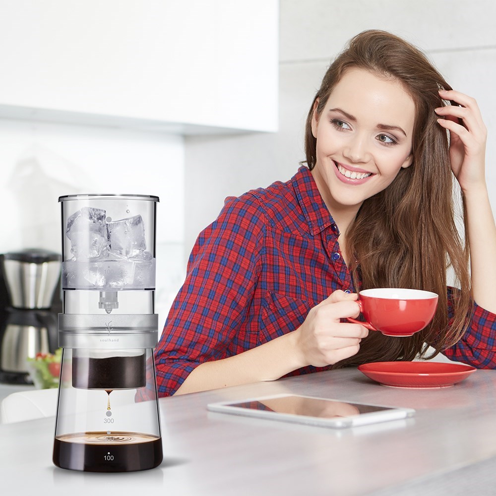 Cold Brew Coffee Maker Ice Drip Coffee Filter Glass Percolat