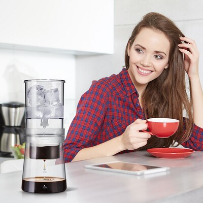 Cold Brew Coffee Maker Ice Drip Coffee Filter Glass Percolat