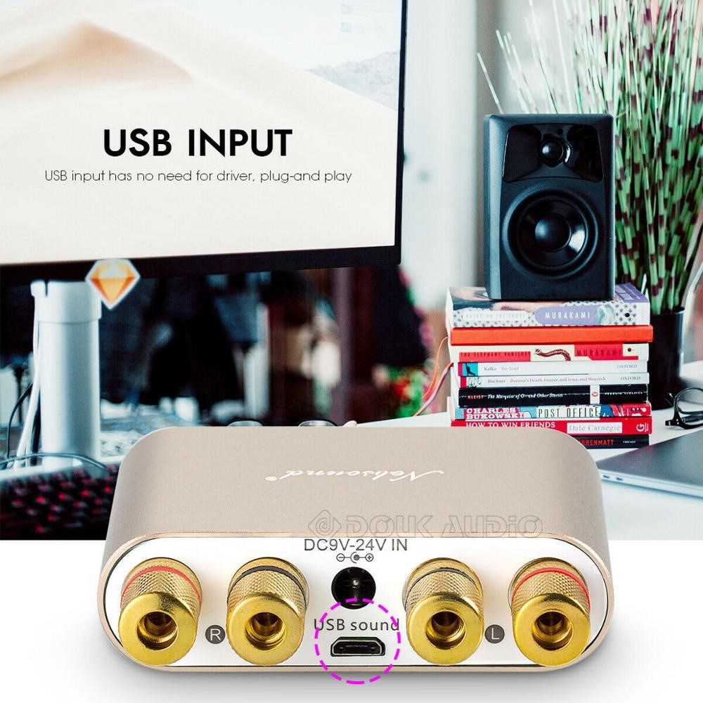 Nobsound HiFi 100W Mini TPA3116 Bluetooth Digital Amplifier