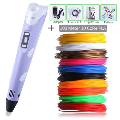 Birthday Gifts Brand Aveibee Model 3D Printer Pen With 1.75