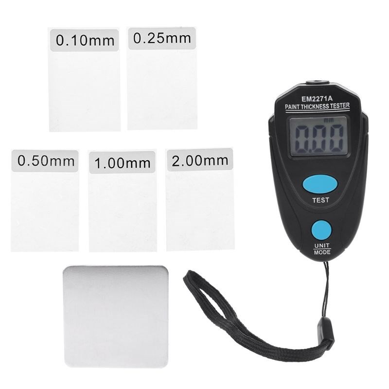 EM2271A EM2271 Mini LCD Digital Automobile Thickness Gauge C