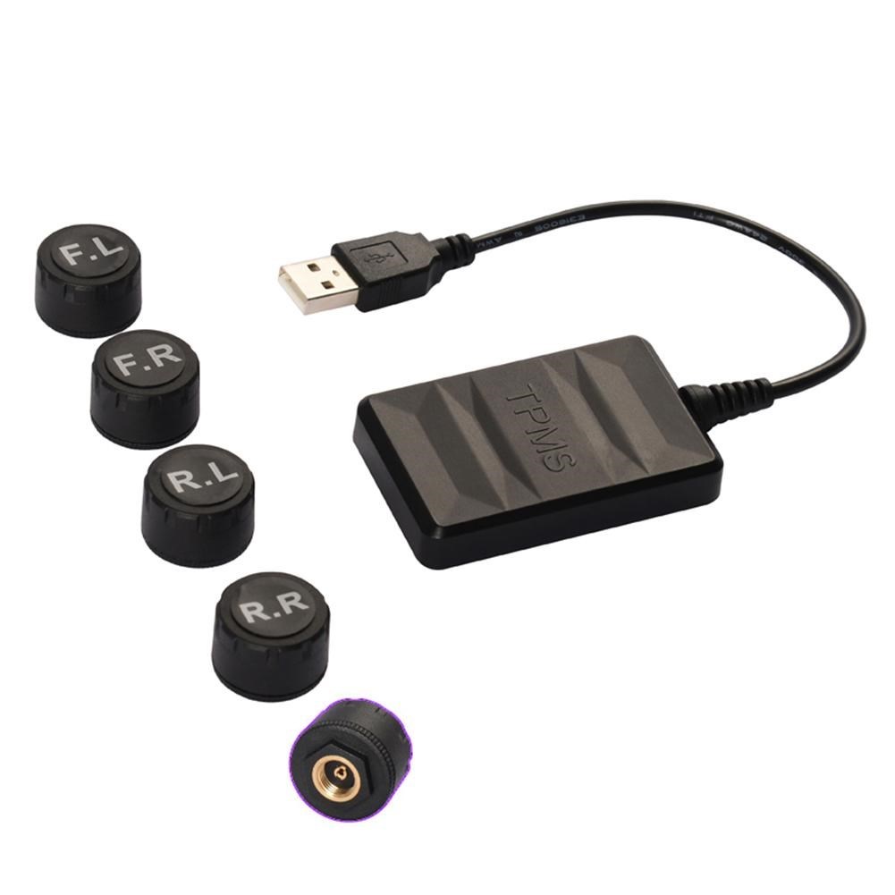 USB Spare Tire Pressure Monitoring System TPMS Built in/Ext