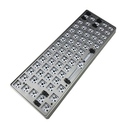 GK64X Metal Case Mechanical Keybaord anodized alluminum Shel