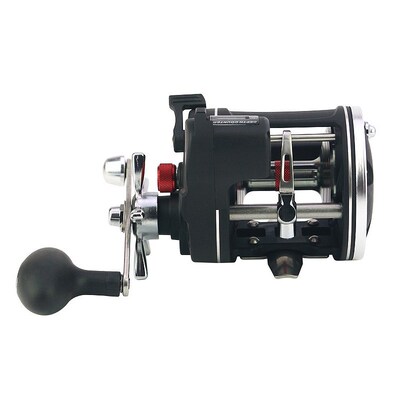 12BB 3.81 Drum Wheel Fishing Reel with Line Counter Aluminu
