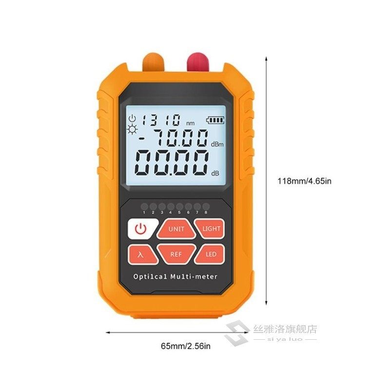 4 in 1Optical Power Meter Visual Fault Locator 5km Red Light