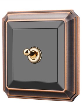 Antique 86 Type Retro Toggle Switch 1-4 GANG 10A 110-250V Wa